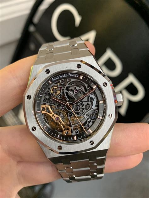 replica audemars piguet skeleton|audemars piguet black skeleton price.